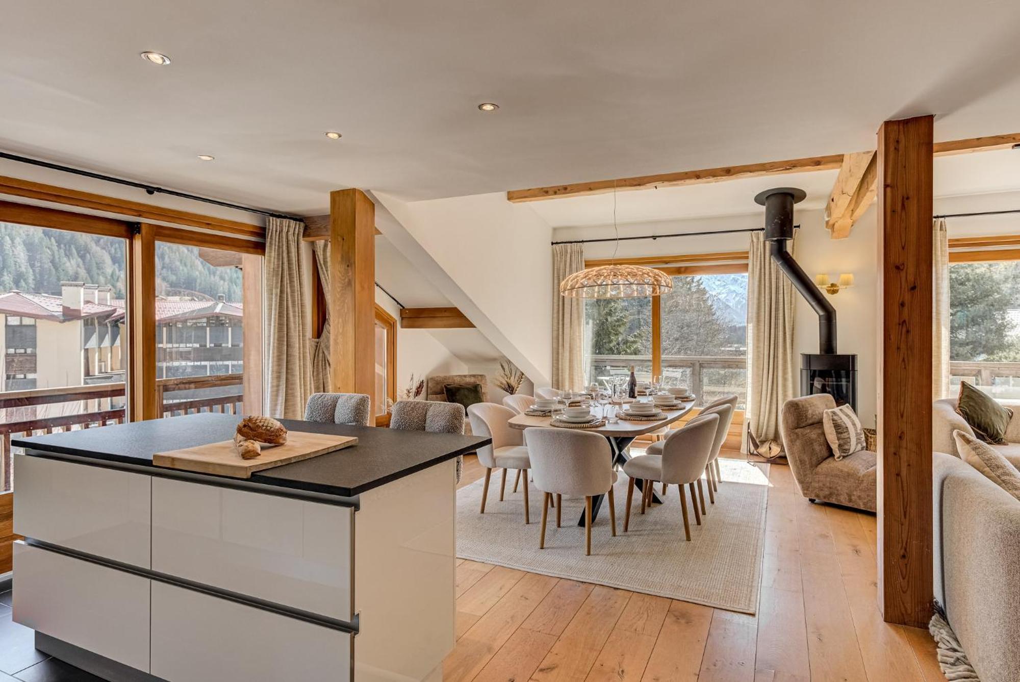 Les Melees Apartments - Alpes Travel - Argentiere Chamonix Kültér fotó
