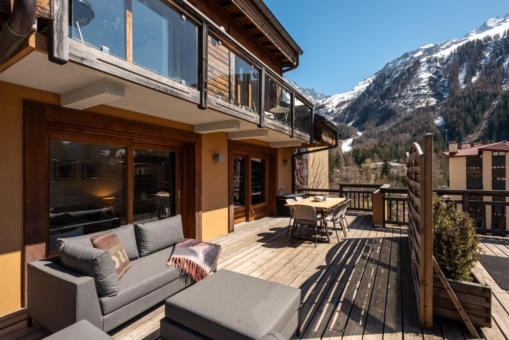 Les Melees Apartments - Alpes Travel - Argentiere Chamonix Kültér fotó
